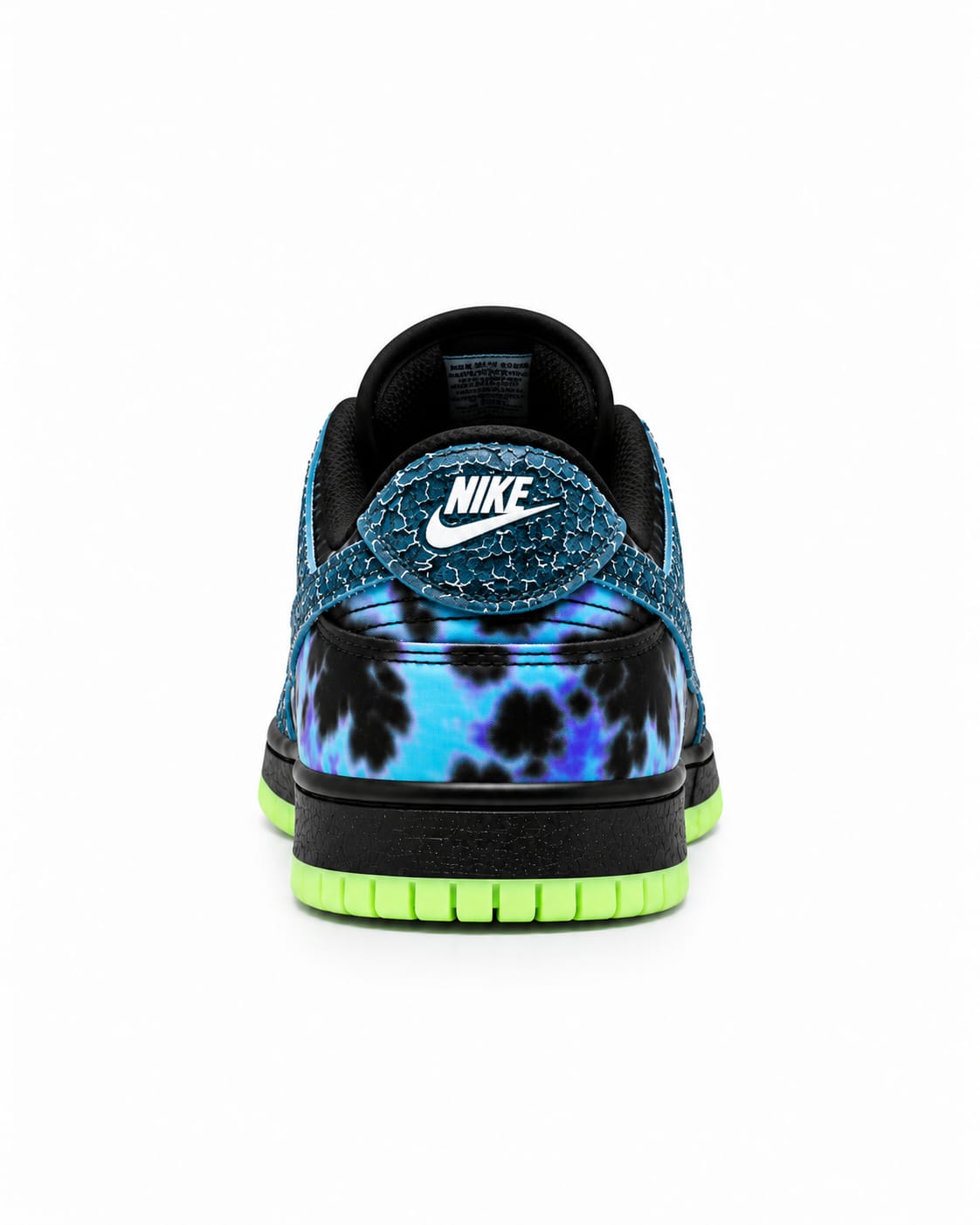 Nike Retro High-Top Style Sneakers -Black, Blue & Purple