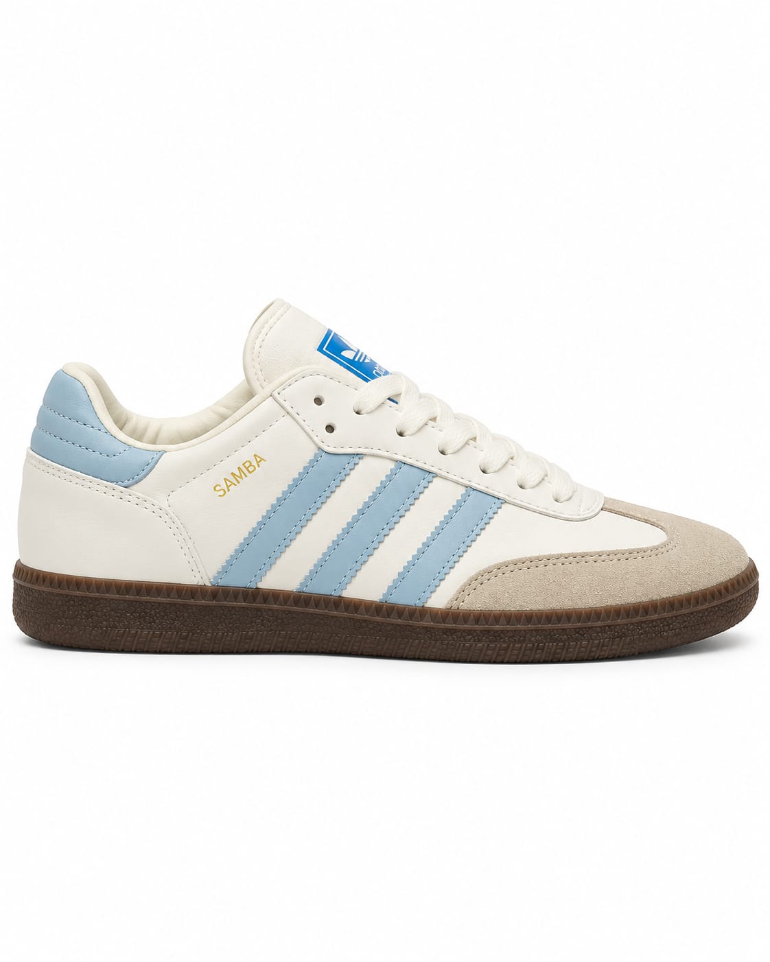 adidas Samba White & Light Blue Casual OG sneakers