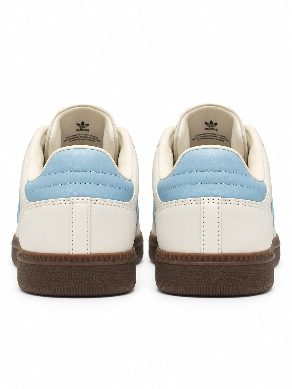 adidas Samba White & Light Blue Casual OG sneakers