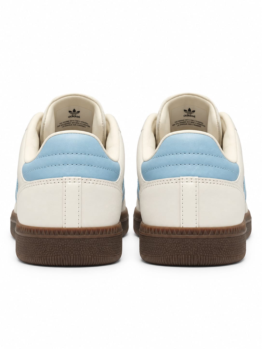 adidas Samba White & Light Blue Casual OG sneakers